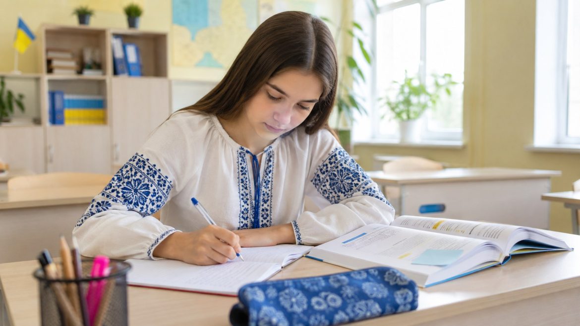 Видання 2019 року збірника диктантів Олександра Авраменка для 9 класу: добірка текстів, зокрема знаменитий «Кіт на подушечці», відмінності від 2017 року і методика тренування.