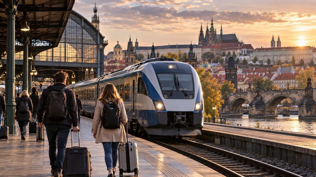 Поїзд Харків — Прага 2026: розклад, ціни та пересадка в Перемишлі