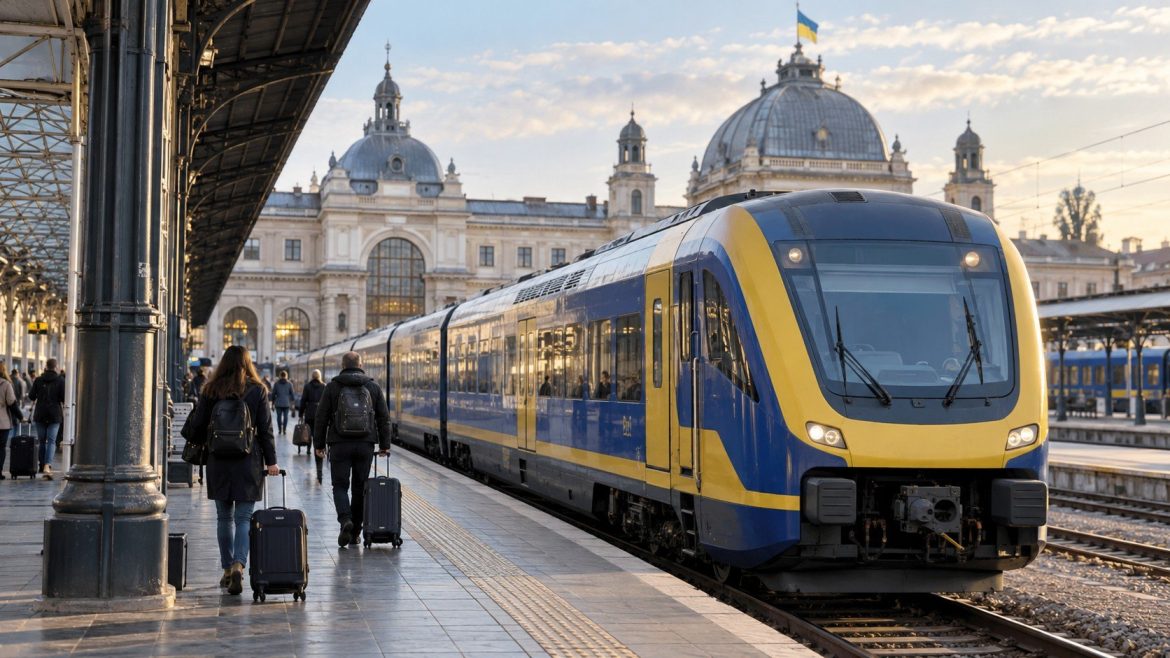 Розклад поїздів Львів — Перемишль у 2026 році, час відправлення та прибуття, тривалість поїздки, ціни на квитки й поради щодо пересадки в Польщі.