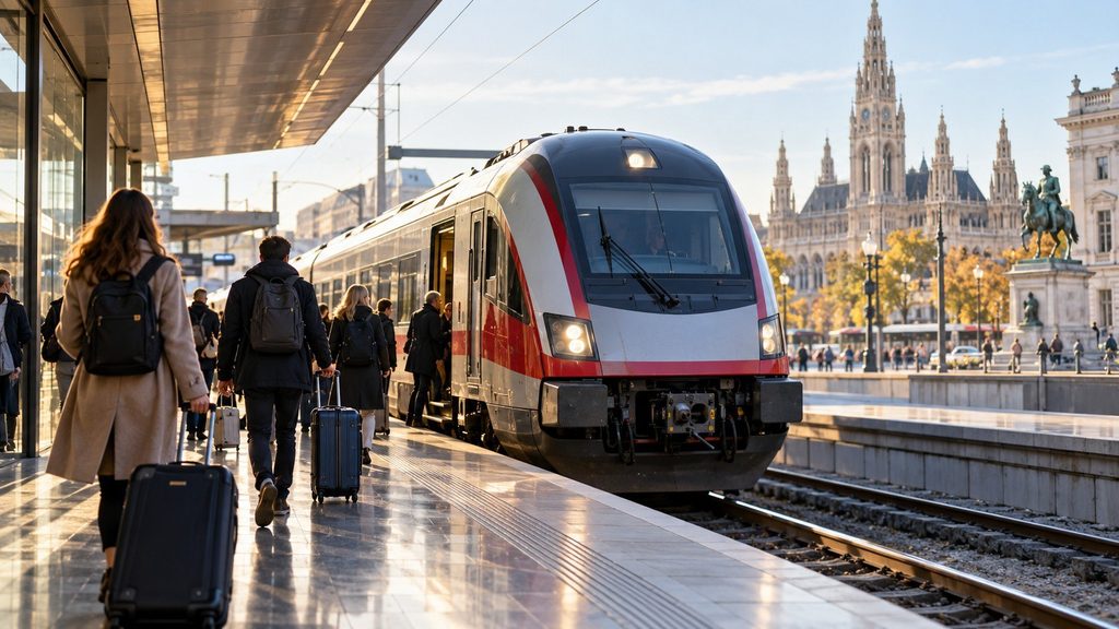 Львів — Відень поїздом у 2026 році: розклад і квитки