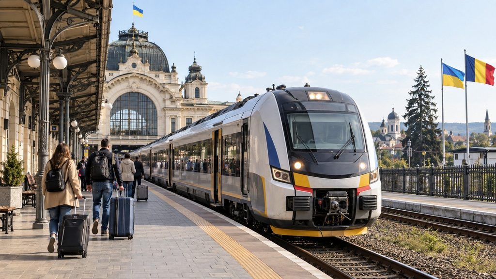 Чернівці–Сучава поїздом у 2026 році: маршрут і ціни