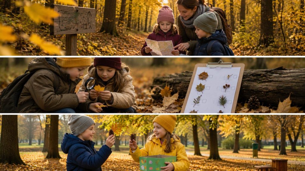 Осінні прогулянки-квести: 10 ідей для парку і лісу з дітьми