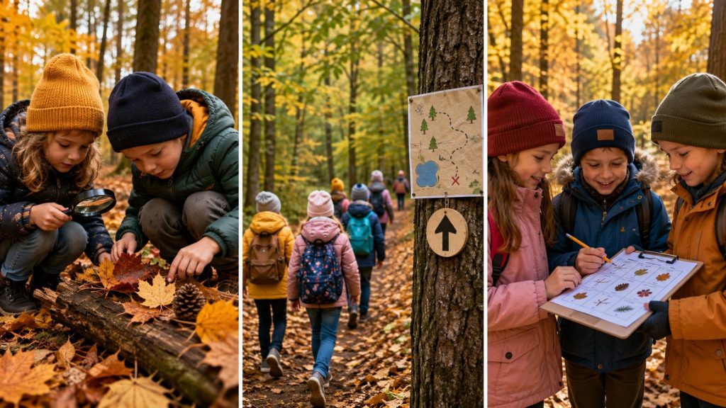 Осінні прогулянки-квести: 10 ідей для парку і лісу з дітьми
