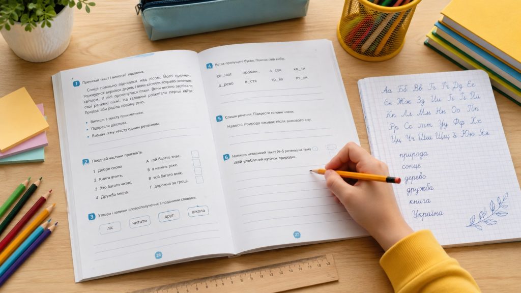 Українська мова 4 клас (Сапун): як працювати з орієнтовними інтегрованими перевірними роботами