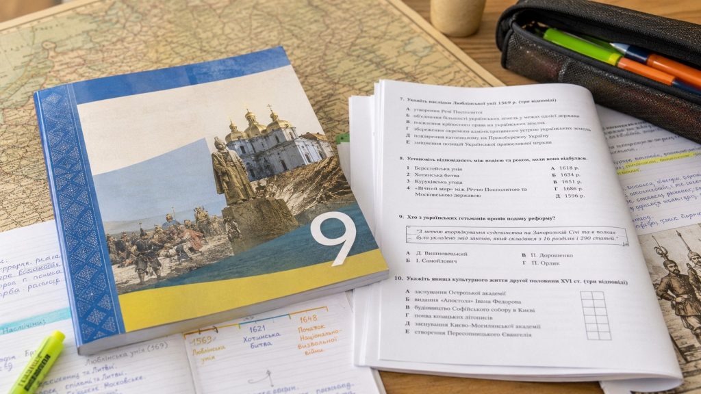 Історія України 9 клас (Гісем): як користуватися збірником тестових завдань
