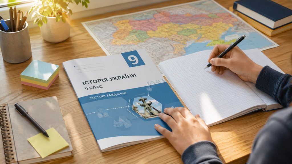 Історія України 9 клас (Гісем): як користуватися збірником тестових завдань